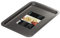 Chef Aid Bandeja antiadherente de acero al carbono, revestimiento antiadherente duradero, apta para nevera y congelador, perfecta para productos horneados y asados, 39 cm x 25,5 cm, sartén esencial