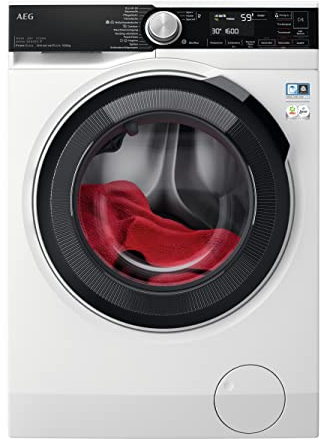 AEG LWR8E80600 Wifi Waschtrockner mit Wärmepumpe Waschtrockner/Serie 8000 mit ÖkoMix / 10 kg Waschen / 6 kg Trocknen/D/energiesparend/Mengenautomatik/Nachlegefunktion / 1600 U/min