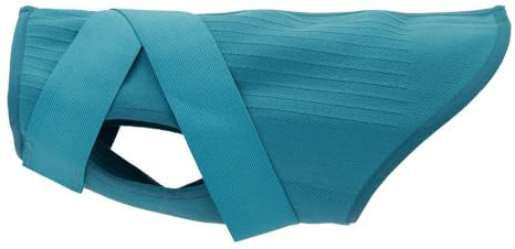 RC Pet Products at Ease Beruhigungsweste, reduziert ängstliches Verhalten, Puck-ähnlicher Druck, Größe XXS, Dunkelblaugrün