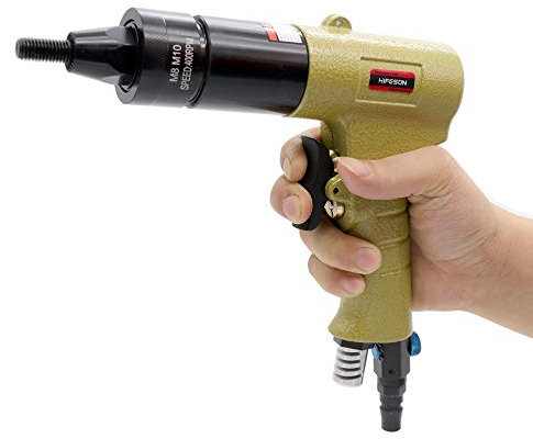 Nietenzange,Nietwerkzeuge Pneumatische Luft Nietmutter Insert mit Gewinde Pull Setter Nietmaschinen Einnietmuttern Werkzeug for M3 M4 M5 M6 M8 M10 M12 Muttern (Color : 805)