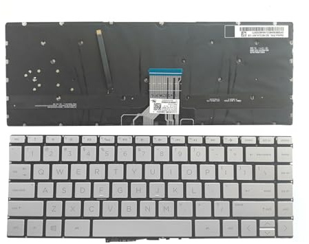 Zambuph Claviers Périphérique d'entrée Saisie Fluide Disposition américaine Clavier Alternatif Clavier de Bureau Pièces d'ordinateur Portable Remplacement d'ordinateur Portable