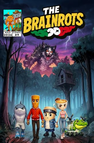 THE BRAINROTS #9 - Numero Nove - Il fumetto dei personaggi Italian Brainrot [Storia Brainrot Cup 2/3]: 3 Storie a Fumetti in Italiano + Prima apparizione dei Baby Crew