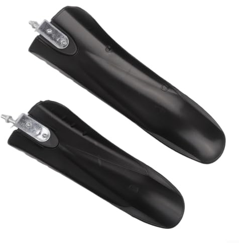 Evenoonest Set di parafanghi anteriori e posteriori per parafanghi per bici da 12-16 pollici 12-20 pollici, in plastica PVC, accessori leggeri per protezione per bambini
