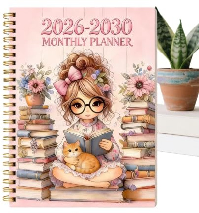 Planificateur sur 5 ans – Journal de planification de 60 mois, agenda à