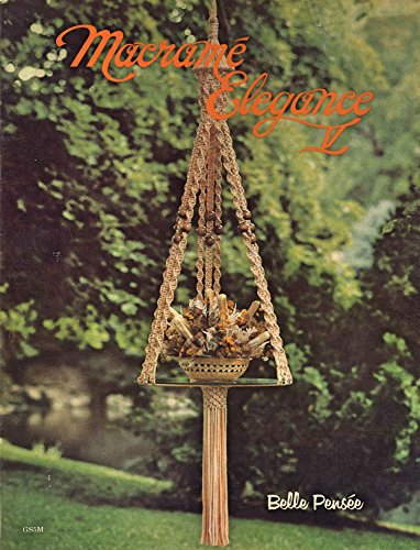 Macrame Elegance V: 1970s Plant Pot Hanger Globe Hangers Lamps