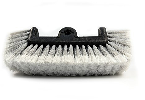 CARCAREZ 12 Car Wash Brush with Soft Bristle for Auto RV Truck Boat Camper Exterior Washing Cleaning, Grey