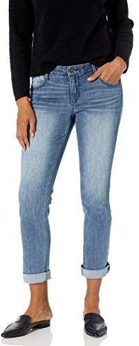 Democracy Women's Ab Solution Girlfriend Jean Blue