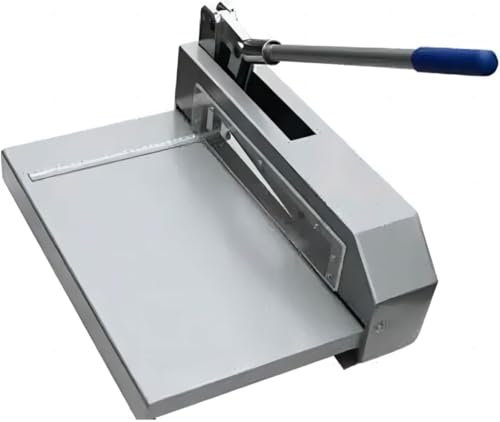 Manual Guillotine Sheet Metal Cutter, 12.4 Heavy Duty Sheet Metal Shears for Cutting Copper Aluminum PCB Board Circuit, Precise Clean Metalworking Cutter Machine with Safety Guard & Scale