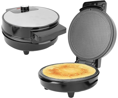 Waffelkegelhersteller, 1000W Elektrische Aluminium Kommerzielle Non -Stick -Beschichtung Eisprotokollmaschine für Heimküchen Restaurant Bäckerei Snack Bar (EU -Stecker 220 V)