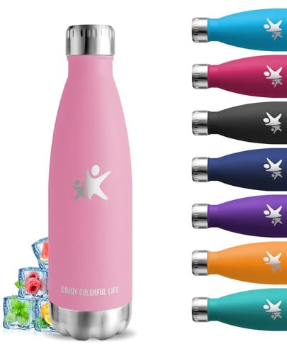 Borraccia Termica, Acciaio Inox, Senza BPA, per Scuole, Campeggio, Uffici, Caffè