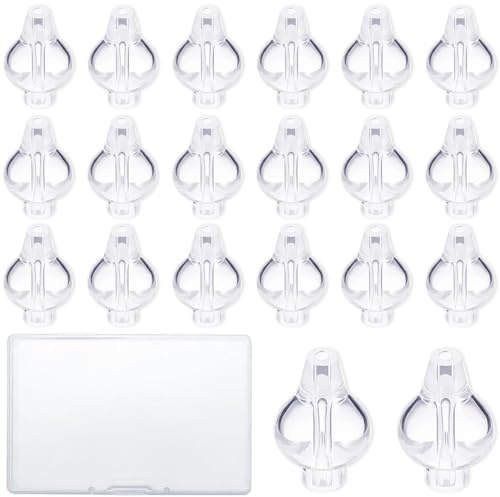 JEYORZY 20x Beccuccio Morbido Lavaggio Nasale Bambini, Olive Nasali Per Lavaggi Neonato, Oliva Silicone Riutilizzabile, tappini Siringa Per Nasali, Nasali in Silicone per Lavaggi Neonato Olive Nasali