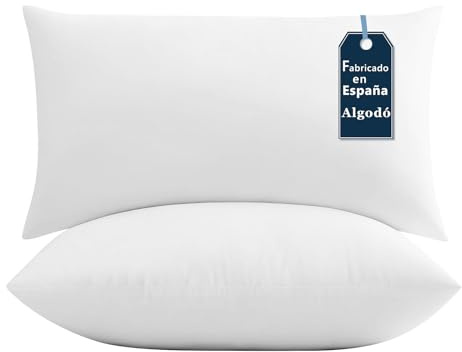 EASY SPEED Relleno Cojin 30x50 (2 Unidades), Relleno Cojin Algodón,Suave Cojines Sofa Decorativo Cama,para Casa, Dormitorio (No es Tela No Tejida)