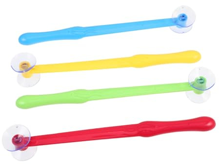 BESPORTBLE 4 Piezas Martillo con Ventosa para Educativo de Mesa Mejora Habilidades Motoras y Reacciones Seguro para Bebés y Preescolares