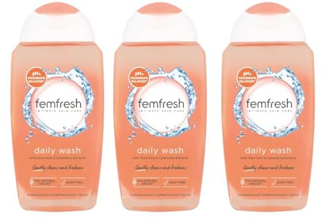 Femfresh Intimate Skincare Daily Wash for Women, 250ml, Pack of 3
