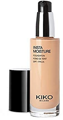 KIKO Milano Instamoisture Foundation 11 - 4. 5N | Perfektionierende Und Feuchtigkeitsspendende Flüssige Foundation Lsf 25