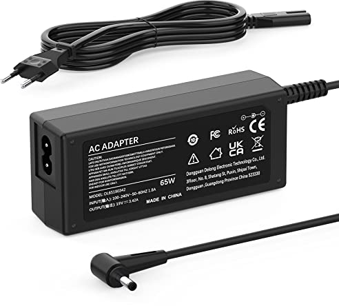 65W Laptop Ladekabel Netzteil für Medion akoya E15301 E15302 E15308 E16402 E16401 E15407 E14412 E14301 S4403 S4401 S4404 S4402 S14401 S14402 FSP065-REB A18-065N3A 19V 3,42A Ladegerät Adapter