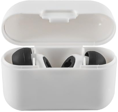 Hoite Tappi auricolari ad alta fedeltà con riduzione del rumore-Tappi auricolari con cancellazione del rumore da 17dB per concerti, musicisti,Protezione uditiva comoda e riutilizzabile-Bianco