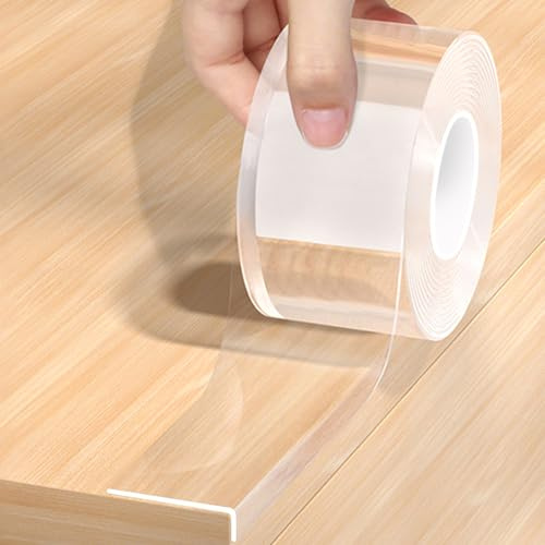 Corner Protectors Baby Proofing,2 in x 6.6ft Clear Edge Protector Strip,Furniture Corner Guards,Cabinets,Tables and Window Sill Sharp Corner Safety Bumpers