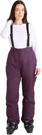 Mountain Warehouse Moon II Pantalon de ski pour femme, Violet foncé, 34 FR