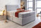 Sleep Factory's Grey Fabric Memory Foam Divan Bed Set With Mattress And Headboard 3ft 4ft 4ft6 5ft 6ft Single Double Small UK King Super King (3.0FT (Single), 2 Drawers Same Side)