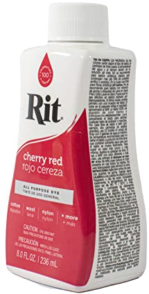 Rit Dye Liquid 236ml Cherry Red