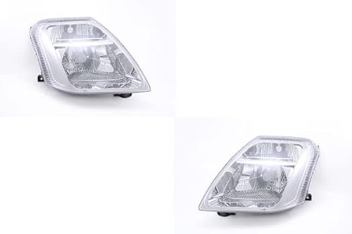 Johns, Scheinwerfer Satz passend für Citroen C2 Scheinwerfer 09/03- H4 Set links & rechts