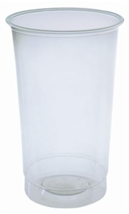 DOT Horeca Solutions 30 Bicchieri TUMBLER 350 ML trasparenti usa e getta bicchiere plastica riciclabili per bevande birra succhi di frutta cocktail acqua feste bar lidi discoteche monouso