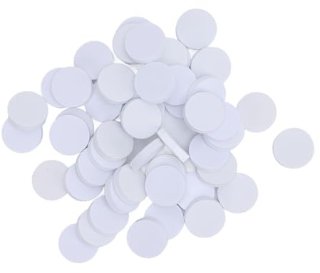 ZJchao 50pcs 20mm Nail Buffing Disc, 2000 Grit Pedicure Shiner Tools Grinding Accessories Sandpaper Polishing Disc Nail Drill Buffing Pad for Manicure, Grey