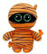 TY 37241 Mask - Mumie Plüsch, 15 cm, orange