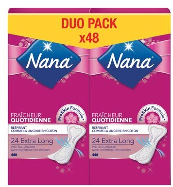 Nana Protege slip extra long absorption normale - Le paquet de 24