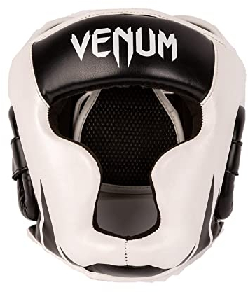 Venum, Challenger Kinder Kopfbedeckung, Unisex Kinder, S/M, Schwarz/Weiß