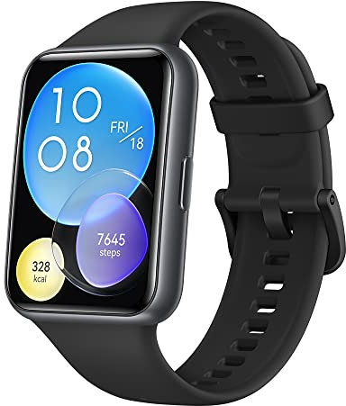 HUAWEI WATCH FIT 2 Smartwatch - Activity Tracker with Heart Rate & Blood Oxygen Monitoring - Long Lasting Battery up to 10 Days - Waterproof Fitness Watch with Multisport Tracker - Black