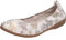 Josef Seibel Damen Klassische Ballerinas Fenja 01,Weite G (Normal),Halbschuhe,Sommerschuhe,Ballerina-Schuhe,flach,Creme-Multi,42 EU