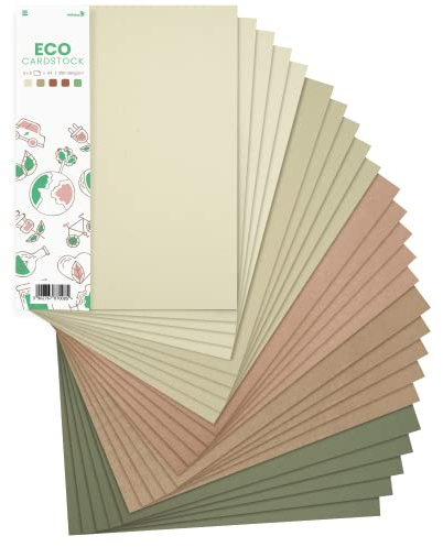 Netuno 25x Kreativ-Karton Naturfarben DIN A4 210 × 297 mm 5- farbig sortiert Fotokarton Mix buntes Blätter-Set Kartenset Tonzeichen-Karton Bastelkarton farbig Feinkarton mehrfarbig DIY-Kartenset