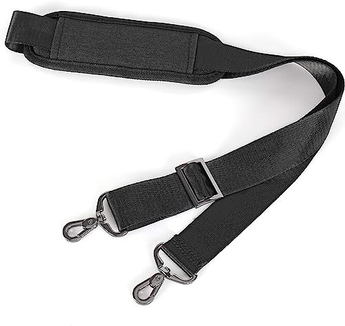Correa de Hombro Ajustable Universal con Ganchos Giratorios de Metal para Bolso Cruzado/Bandolera