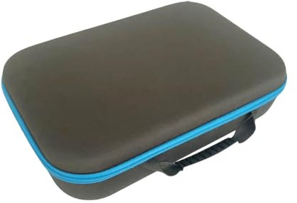 Tool Bag Ox Cloth Empty Storage Drill Organizer Zipper Closure Carrying Work Pouch Reusable Outdoor Protective Case,Blue,L