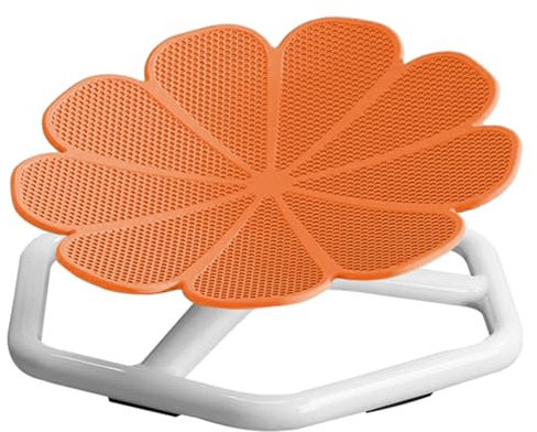 Genérico Silla Giratoria Sensorial | Asiento Antideslizante en Forma de Pétalo,Asiento Mecedor De Entrenamiento para Niños,para Niños Niñas Bebés Juego Equilibrio Ejercicio Hogar Interior