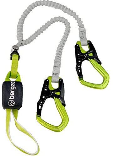 EDELRID Bergzeit Cable Comfort 6.0 Klettersteigset, Black-Anthracite
