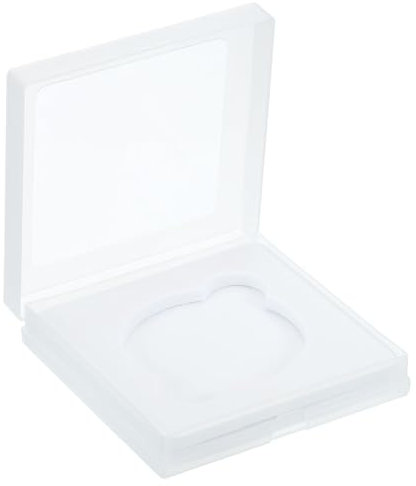 PATIKIL 55mm Custodia per Filtro Obiettivo, 1pz Custodia Portatile per Filtro Fotocamera Plastica Resistente Acqua Antipolvere per Conservare Filtri Fotografici