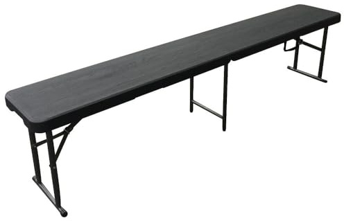 Banco Plegable 183x 30 x 43 cm y con asa para facilitar su Desplazamiento
