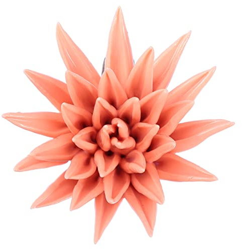 IMIKEYA Décoration Murale Fleurie En Céramique Rose Petite Étoile De Mer, Ornement Mural Suspendu En Céramique, Accessoire Décoratif Pour Maison, Présent Pour Occasions Spéciales