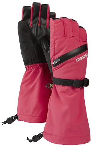 Burton Kids' Vent Gloves, Azalea Pink, X-Large