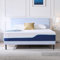 Hiimgo Matelas 140x190 Orthopédique Antibactérienne et Soutien Parfait 7 Zone Hauteur 20 cm Haute Densité éponges Réversible Mémoire de Forme Matelas(140x190x20)