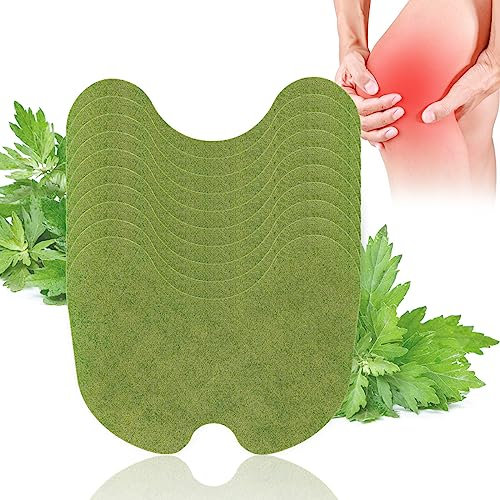 AOOWU Cerotti Per Ginocchio, 24 Pezzi Cerotti Riscaldanti, Effetto Cerotti Muscolari Naturali, per Collo, Spalla, Polso