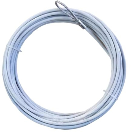 Oshhni Câble de Filet de Tennis, câble en Acier pour Filet de Volley-Ball, Accessoires de Court de Tennis Professionnels, résistant à la Pluie, Cordon,
