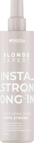 Indola Blonde Expert Insta Strong Spray Restauratore | 300 ml | Spray rinnovante pretrattamento | Aumenta la resilienza e la forza dei capelli