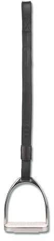 WALDHAUSEN Steigbügelschlaufe Leder, 70 cm, schwarz