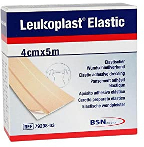 Leukoplast Elastic Pflaster 4cm x 5m Rolle, 1 St
