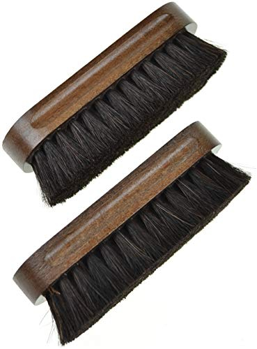 Dasco Little Horsehair Shoe Brush - Pair