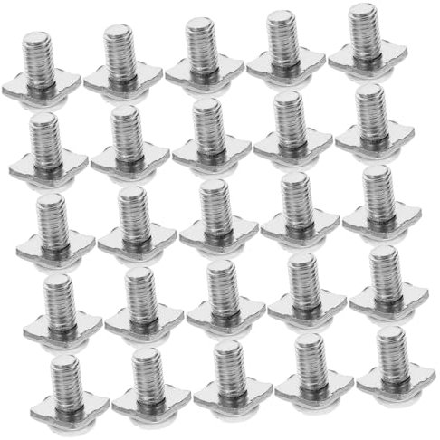 TIDTALEO 40Set Square Washers Terminal Block Screws Electrical Fasteners for Secure Connections Switch Plates and Automotive Applications